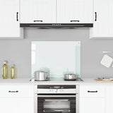 Vidaxl Splash Screen Kitchen 80x60 cm Tilled Glass White