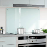 Vidaxl Splash Screen Kitchen 90x60 cm tempereret glashvid