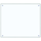 Vidaxl Splash Screen Kitchen 70x60 cm Term Glass Transparent