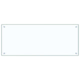 Vidaxl Splash Screen Kitchen 100x40 cm Term Glass Transparent