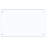 Vidaxl Splash Screen Kitchen 100x60 cm Term Glass Transparent