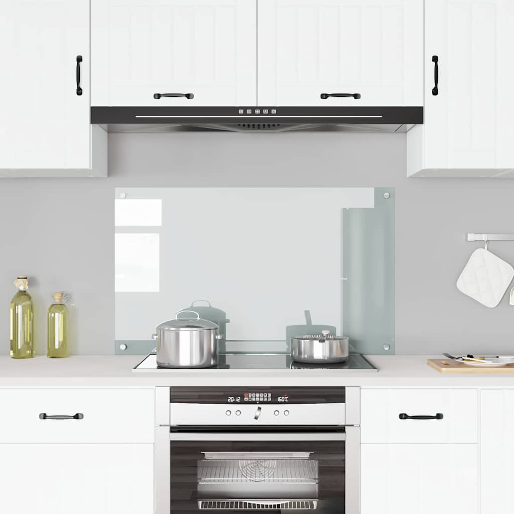 Vidaxl Splash Screen Kitchen 100x60 cm Term Glass Transparent