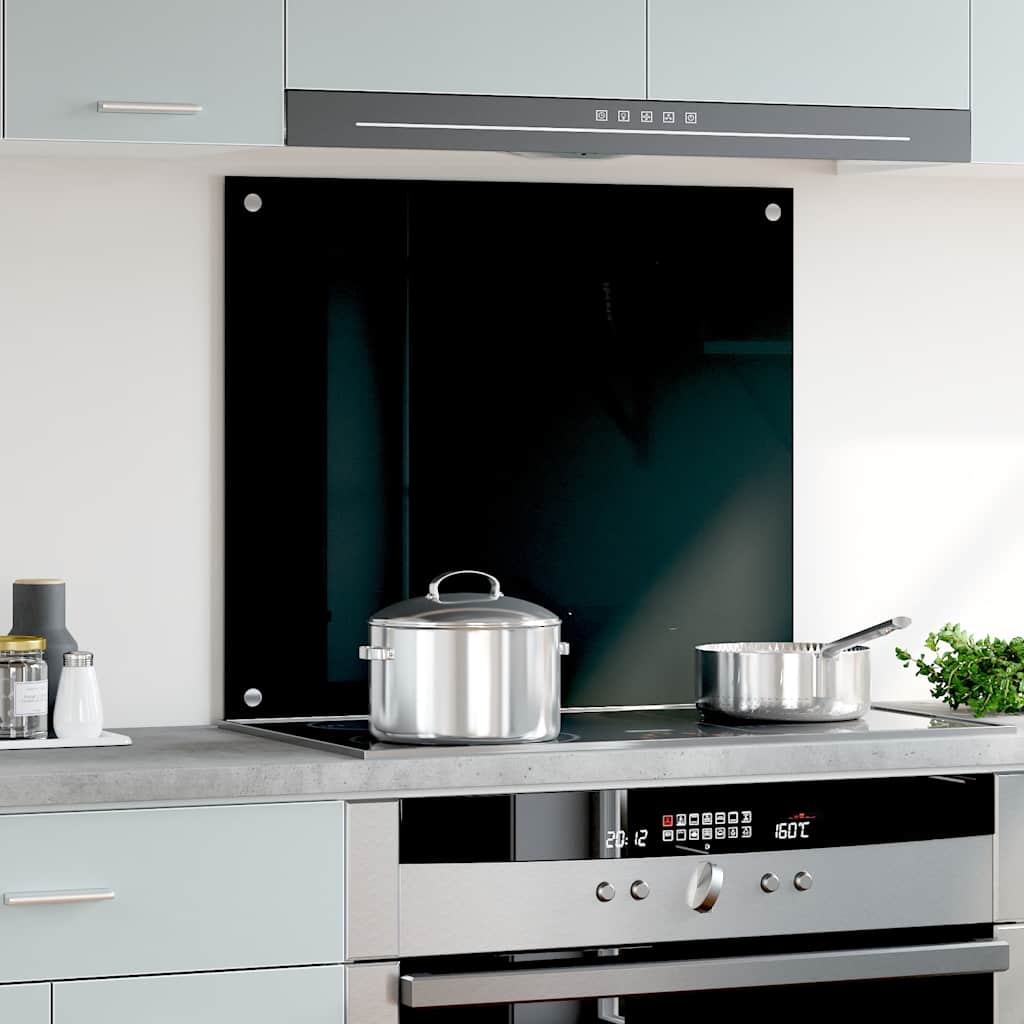 Vidaxl Splash Screen Kitchen 70x60 cm Termin Glass sort