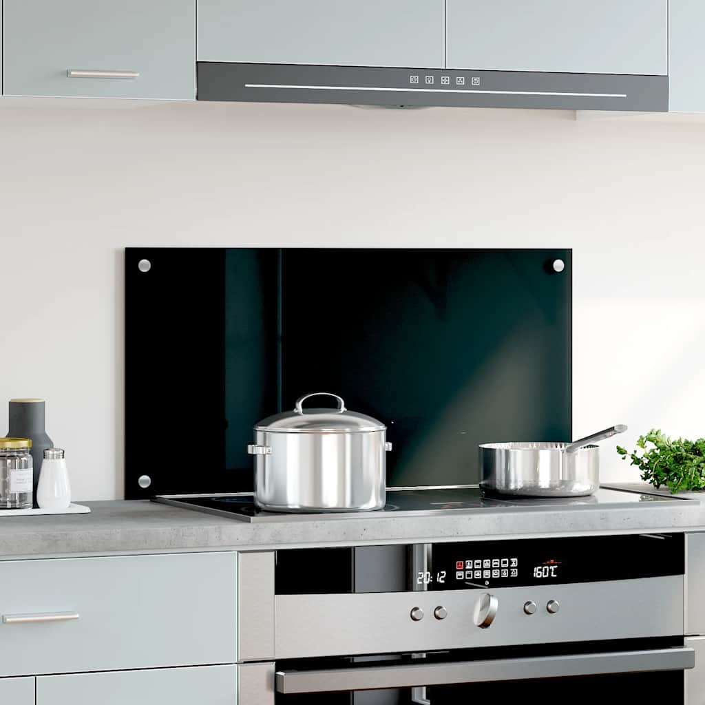 Vidaxl Splash Screen Kitchen 80x40 cm Termin Glass sort