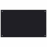Vidaxl Splash Screen Kitchen 100x60 cm Termins glas sort