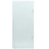 Vidaxl Urinoir skød 90x40 cm afsluttet glas