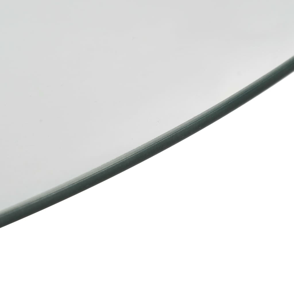 Vidaxl serveringspanel roterende 60 cm tempereret glas gennemsigtig