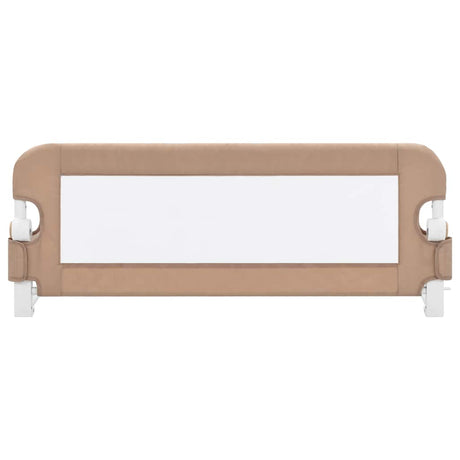 Vidaxl Bed Chart Toddler 102x42 cm polyester taupe