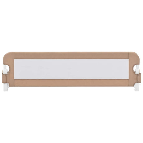 Vidaxl Bed Chart Toddler 150x42 cm polyester taupe