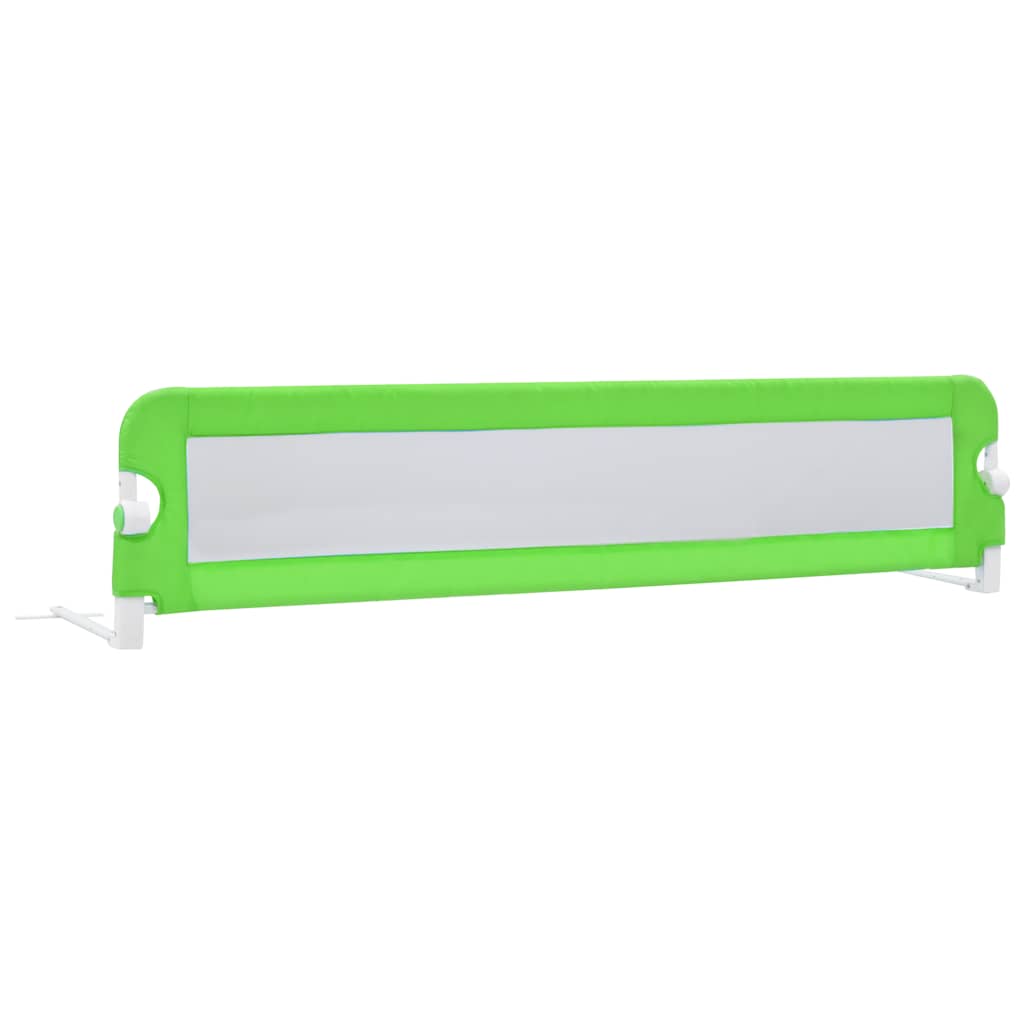 Vidaxl Bedhekje Peuter 180x42 cm Polyester Groen