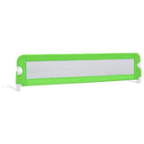 Vidaxl Bedhekje Peuter 180x42 cm Polyester Groen
