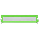 Vidaxl Bedhekje Peuter 180x42 cm Polyester Groen