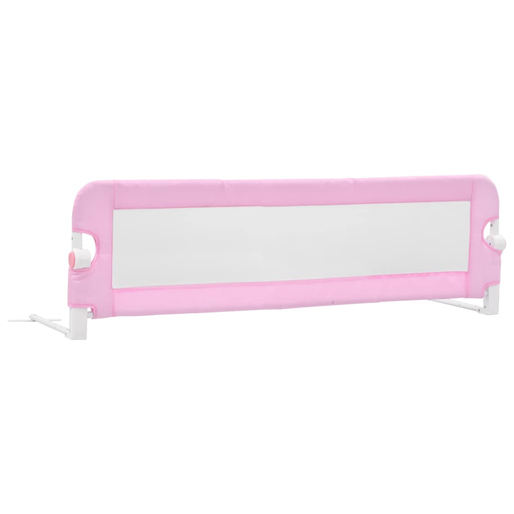 Vidaxl Bed Chart toddler 120x42 cm polyester lyserød