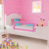 Vidaxl Bed Chart toddler 120x42 cm polyester lyserød