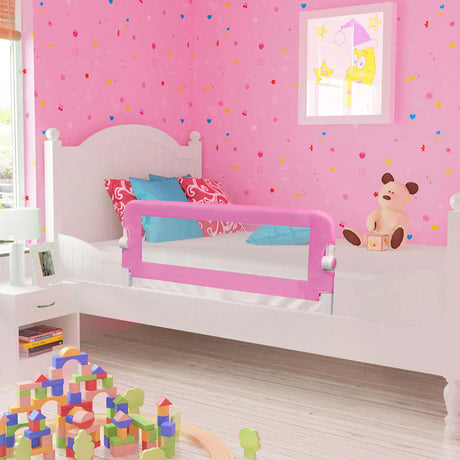 Vidaxl Bed Chart toddler 120x42 cm polyester lyserød