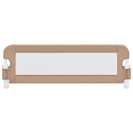 Vidaxl Bed Chart Toddler 120x42 cm polyester taupe