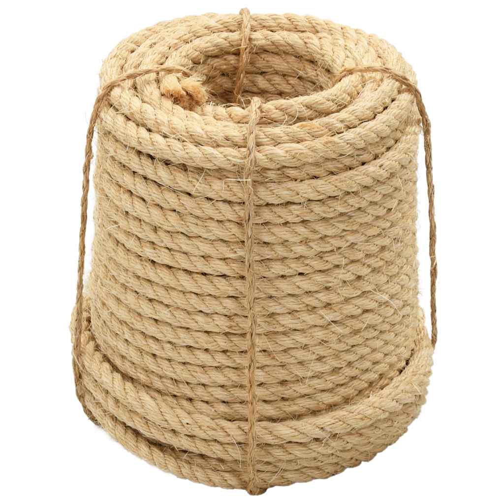 Vidaxl reb 12 mm 100 m 100% sisal