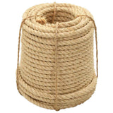 Vidaxl reb 12 mm 100 m 100% sisal