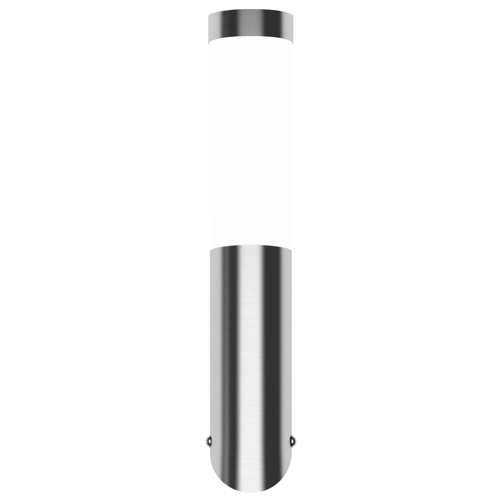 Vidaxl udendørs lampe rustfrit stål enego