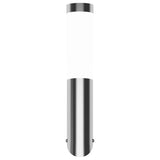 Vidaxl udendørs lampe rustfrit stål enego