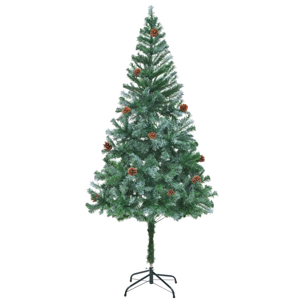 Vidaxl Kunstkerstboom med fyrretræer 180 cm