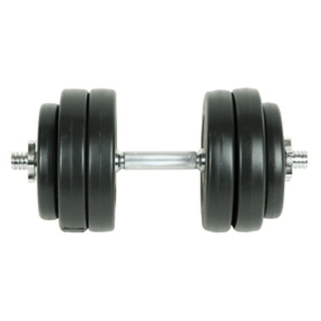 VidaXL 9-delt håndvægtsæt 15 kg