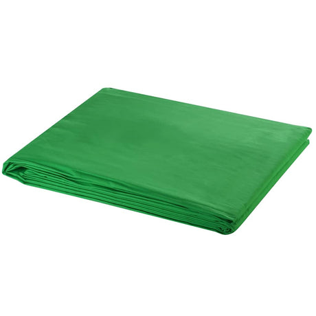 Vidaxl baggrund uden standard kromakey 600x300 cm bomuldsgrøn