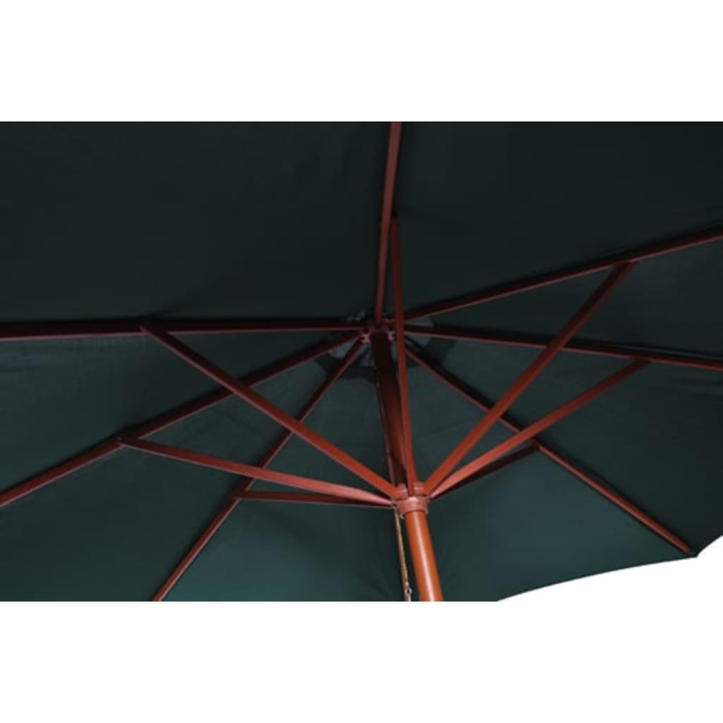Vidaxl Parasol 258 cm grøn