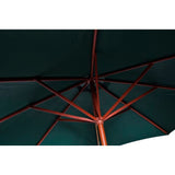 Vidaxl Parasol 258 cm grøn