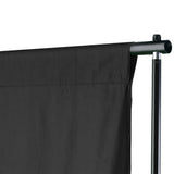 Vidaxx baggrundssystem 600x300 cm sort