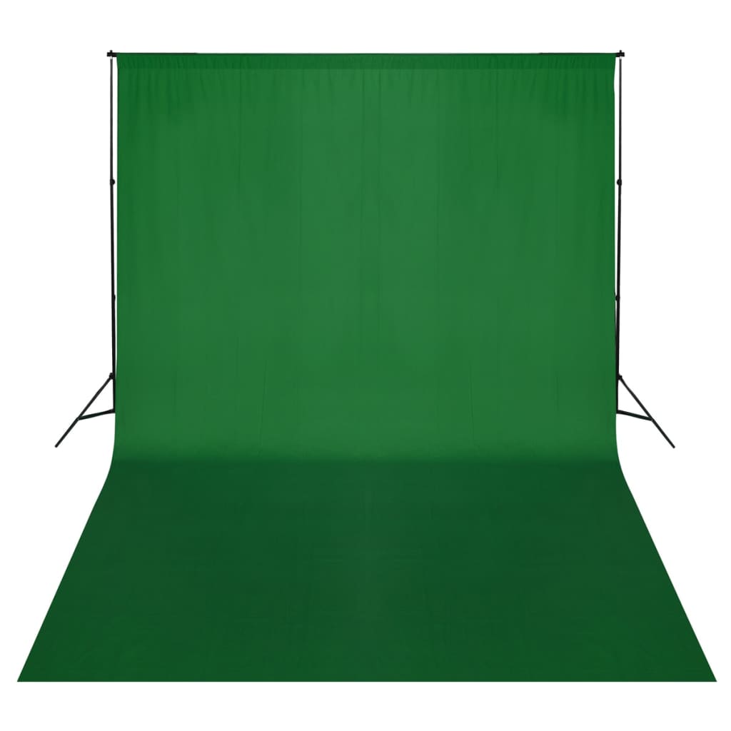Vidaxx baggrundssystem 500x300 cm grøn