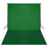 Vidaxx baggrundssystem 500x300 cm grøn