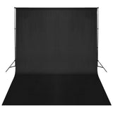 Vidaxx baggrundssystem 500x300 cm sort