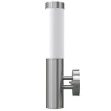Vidaxl udendørs lampe Rustfrit stål Savona (2 stykker)
