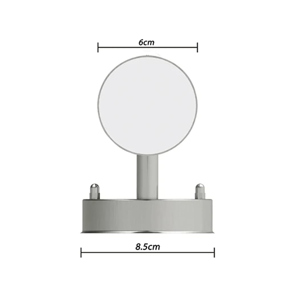 Vidaxl udendørs lampe rustfrit stål Savona med sensor (2 stykker)