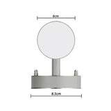 Vidaxl udendørs lampe rustfrit stål Savona med sensor (2 stykker)