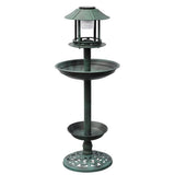 Vidaxl Birds Bad Feeding House med solbelysning