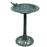 Vidaxl Bird Bath med dekorativ fugl