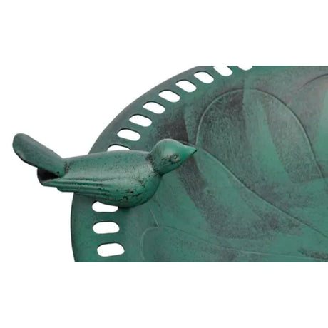 Vidaxl Bird Bath med dekorativ fugl