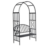 Vidaxl Rose Arch med bænk