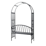 Vidaxl Rose Arch med bænk