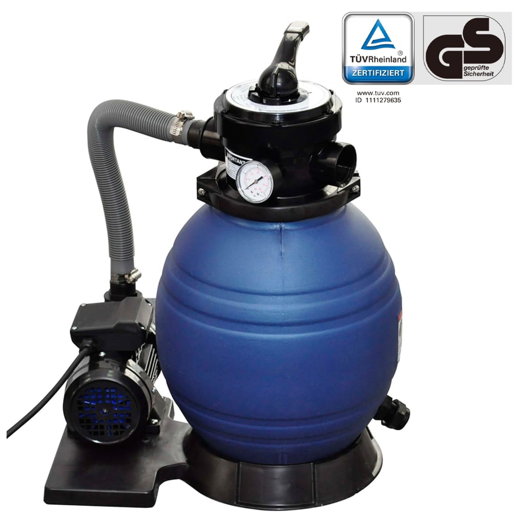 Vidaxl Sand Filter Pump 400 W 11000 L U