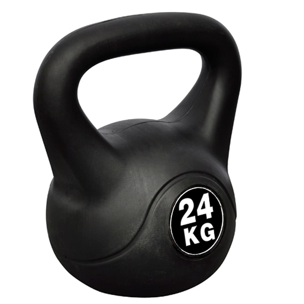 Vidaxl kettlebell med plastik kappe 24 kg