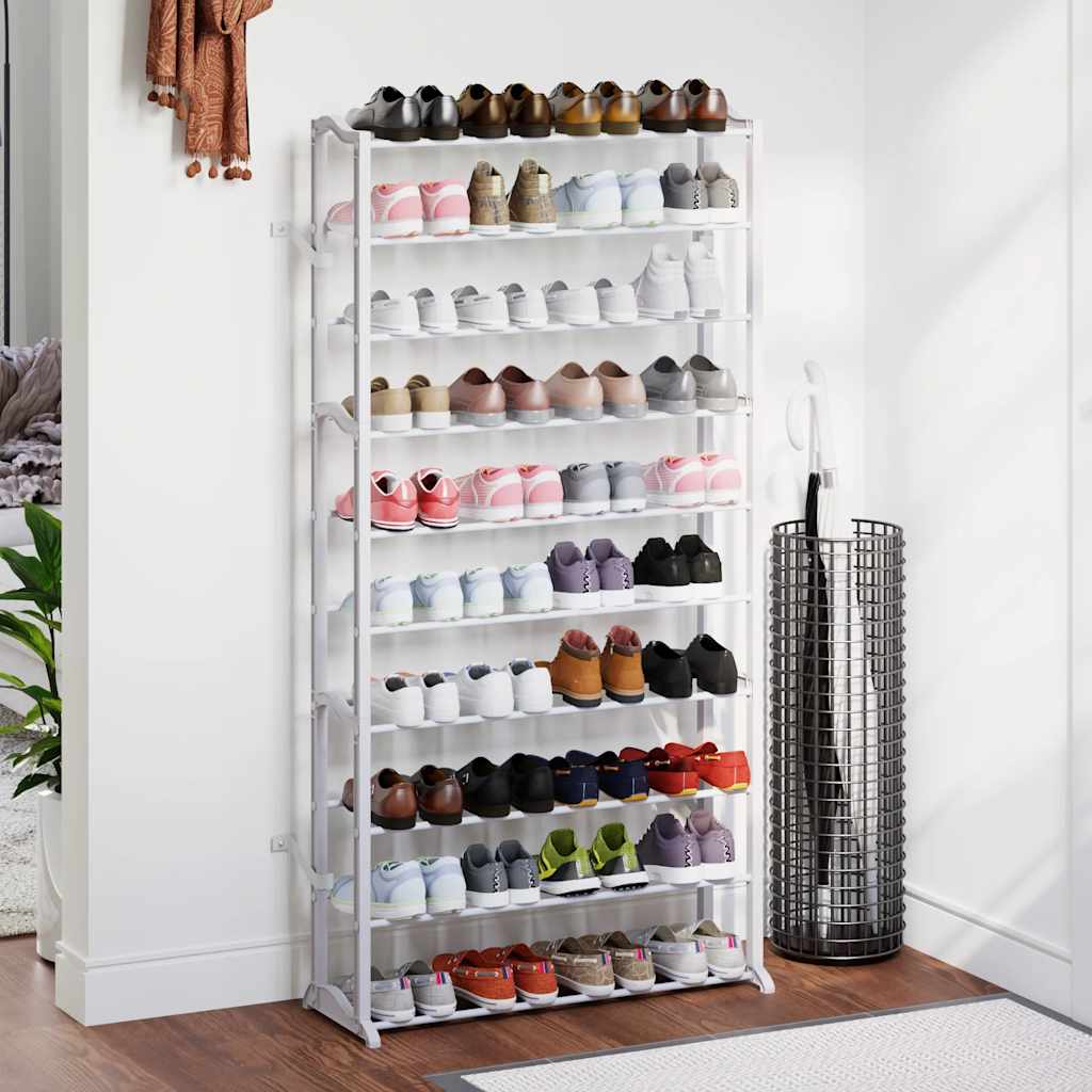 Vidaxl Shoe Rack 10-lag