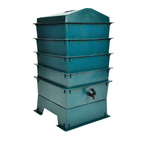Vidaxl Wormbank 4-lags 42x42x60 cm