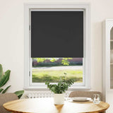 Vidaxx mørklægningsrullegardin 124,4 x 175 cm stofbredde 120 cm sort