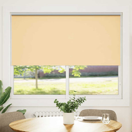 Vidaxl mørklægningsrullegardin 144,4 x 175 cm stofbredde 140 cm beige