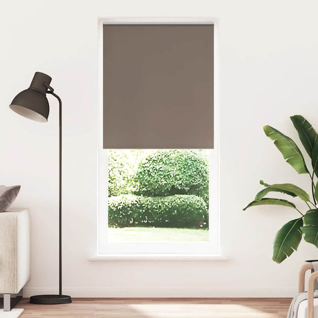 Vidaxx mørklægningsrullegardin 84,4 x 230 cm stofbredde 80 cm kaffebrun