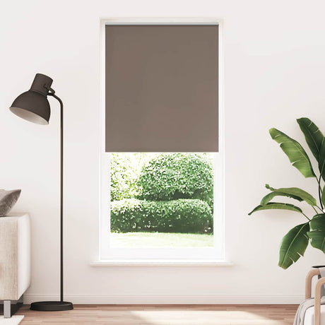 Vidaxx mørklægningsrullegardin 104,4 x 230 cm stofbredde 100 cm kaffebrun