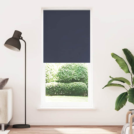 Vidaxx mørklægningsrullegardin 104,4 x 230 cm stofbredde 100 cm marineblå